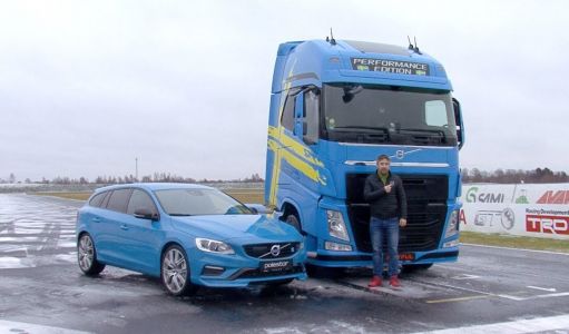 Truck Motors - Volvo V60 Polestar vs. Volvo FH Performance
